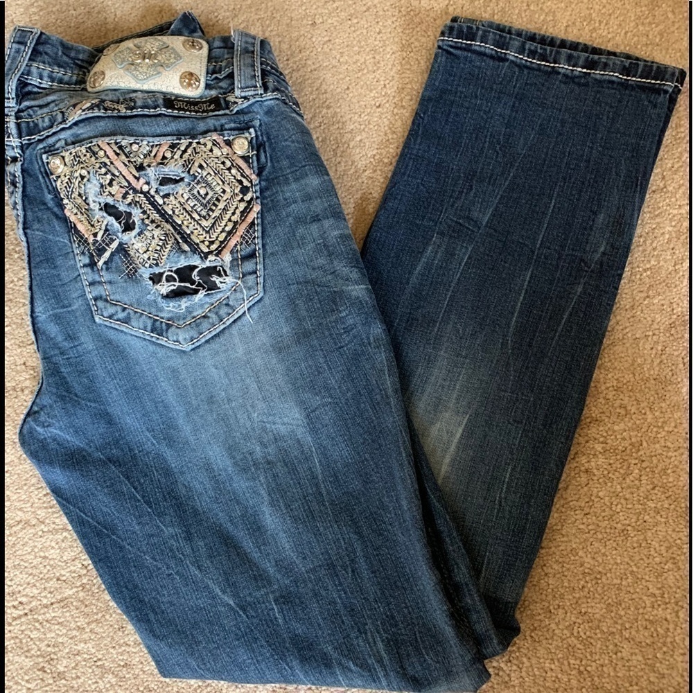 Miss Me crop jeans size 27